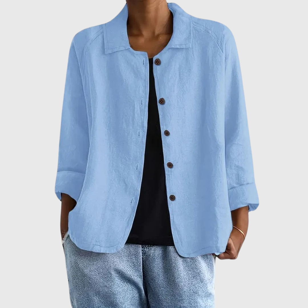 Jenny - Classic Cotton Light Top — 1