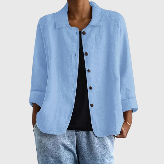 Jenny - Classic Cotton Light Top — 1