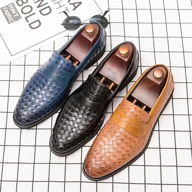 Mocassins tressés élégants — 10