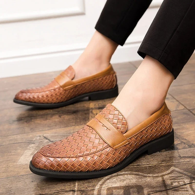 Mocassins tressés élégants — 3