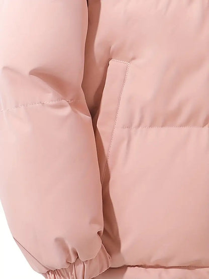 Paloma | Abrigo acolchado para mujer con capucha y cremallera — 3
