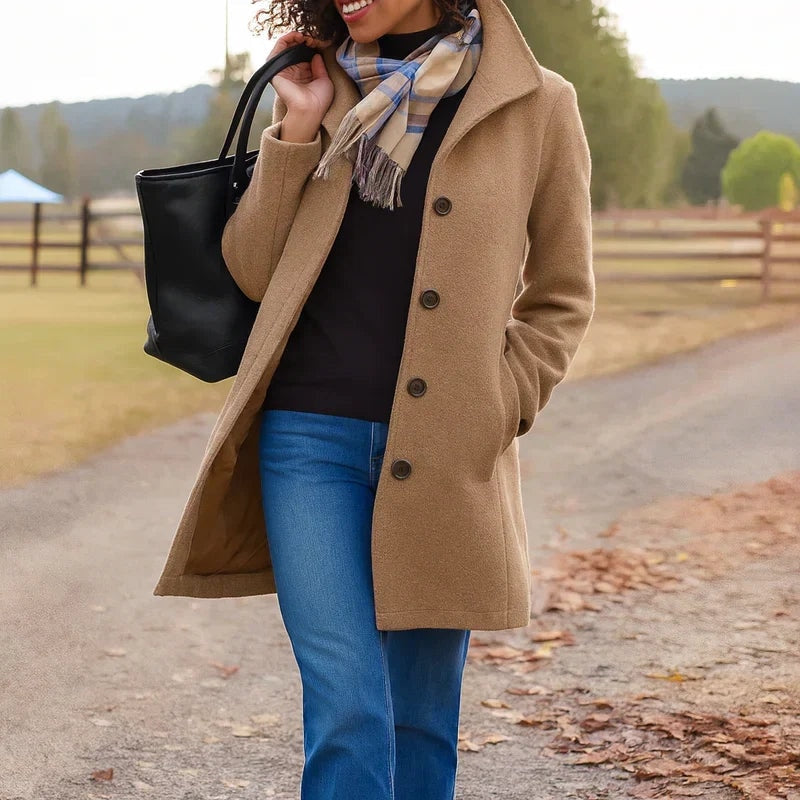 Aurora - Single-Breasted Coat — 2