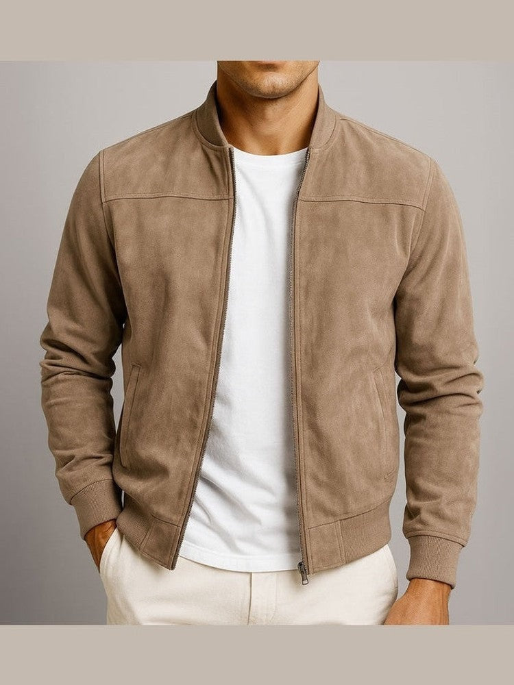 Nikolaj | veste en daim urbaine classique — 2