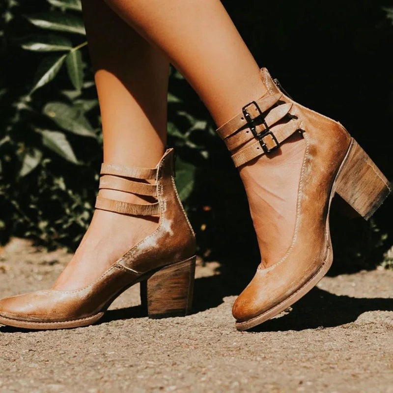 Nathalie - Bottines automne élégantes femme — 1