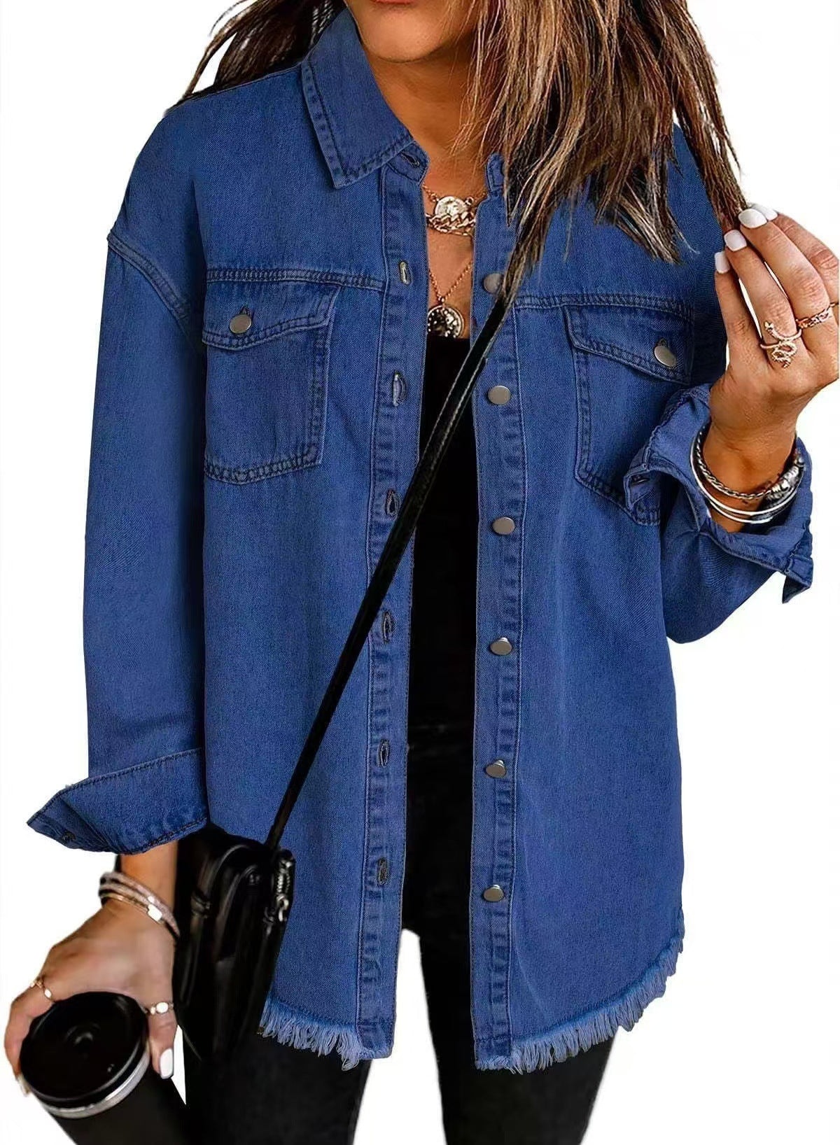 Eleanor - Casual Layering Denim Jacket — 4