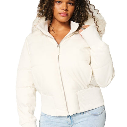 Adèle – Manteau matelassé d’hiver femme avec capuche amovible — 5