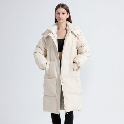 GIGATY™ - Classic Hooded Long Puffer Coat — 2