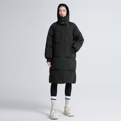 GIGATY™ - Classic Hooded Long Puffer Coat — 7