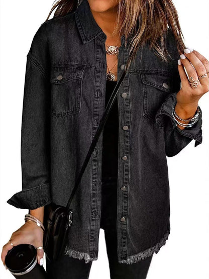Eleanor - Casual Layering Denim Jacket — 2