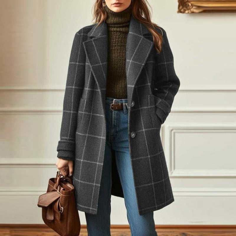 Sally – Classic Check Coat — 2