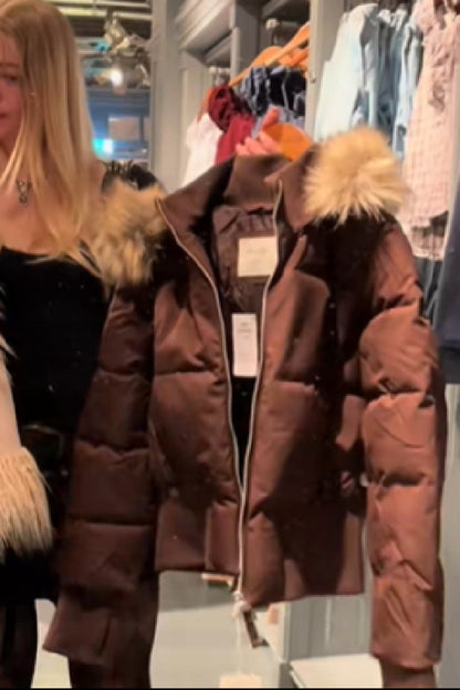 Adèle – Manteau matelassé d’hiver femme avec capuche amovible — 9