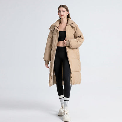 GIGATY™ - Classic Hooded Long Puffer Coat — 8