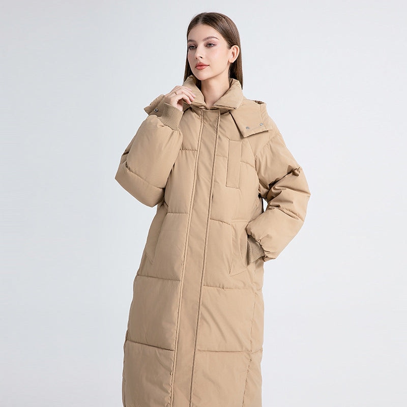 GIGATY™ - Classic Hooded Long Puffer Coat — 3