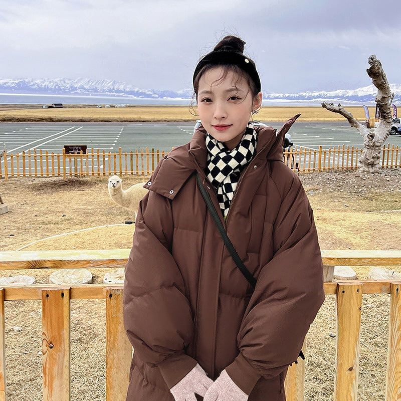 GIGATY™ - Classic Hooded Long Puffer Coat — 4