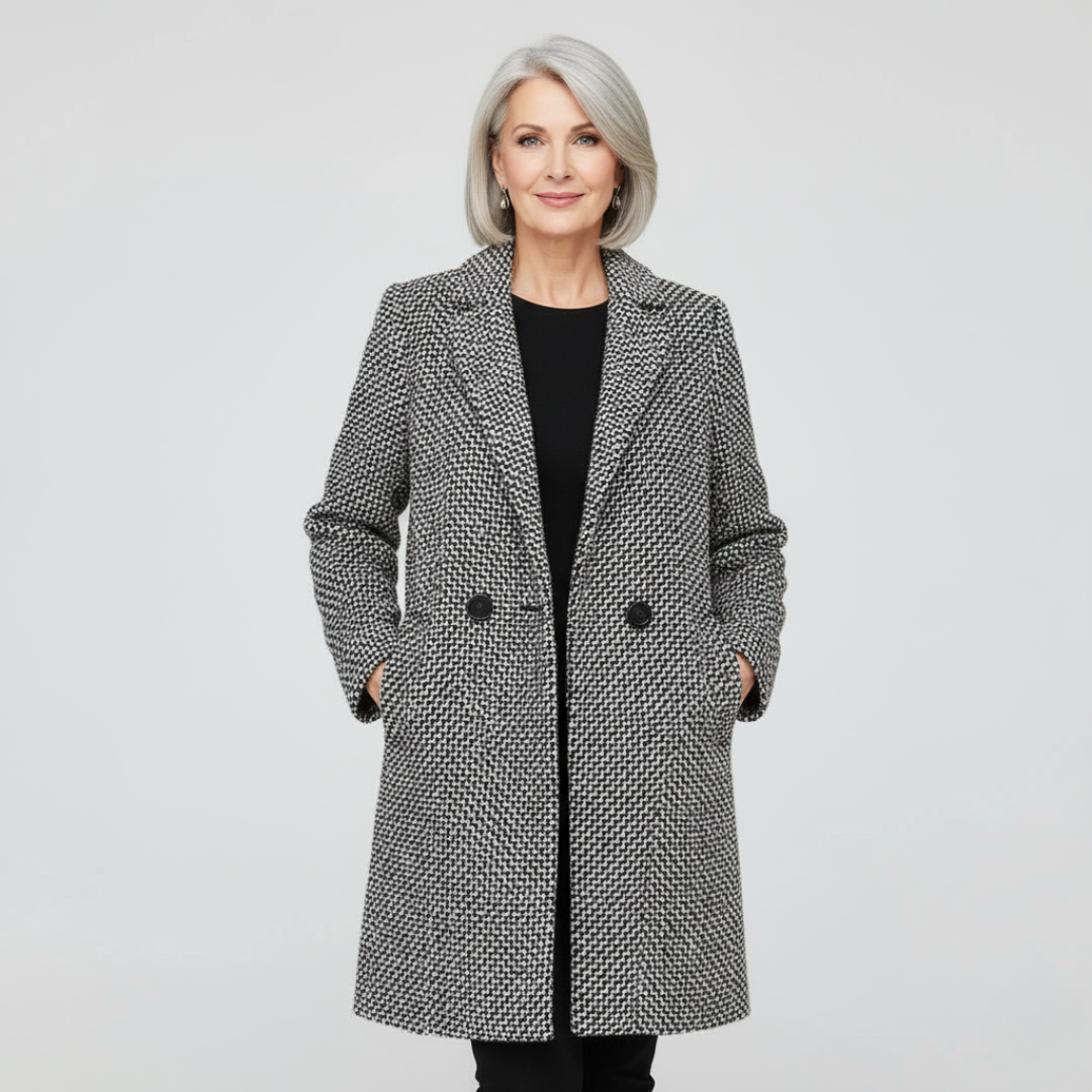Madelyn - Comfortable Long Coat — 1