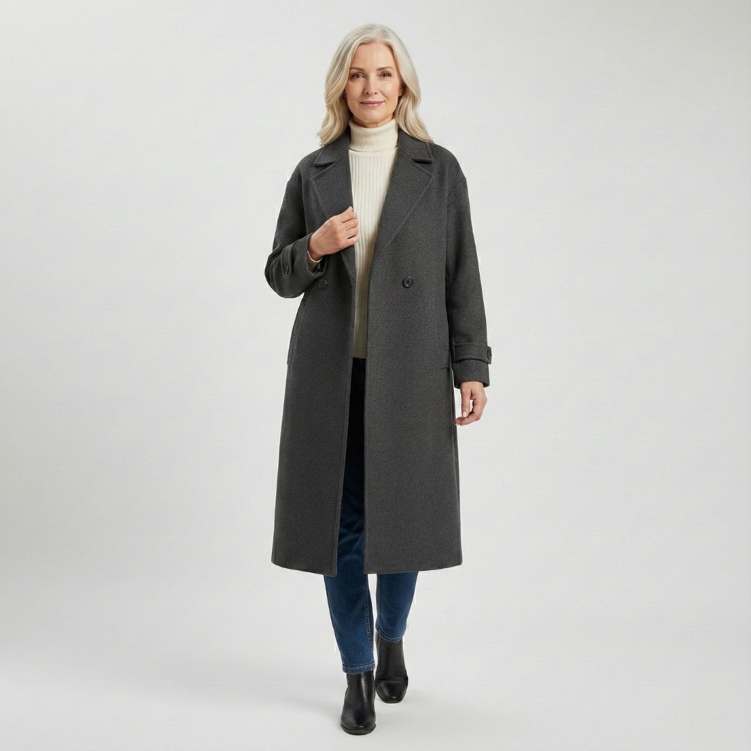 Elora - Longline Luxe Coat — 1