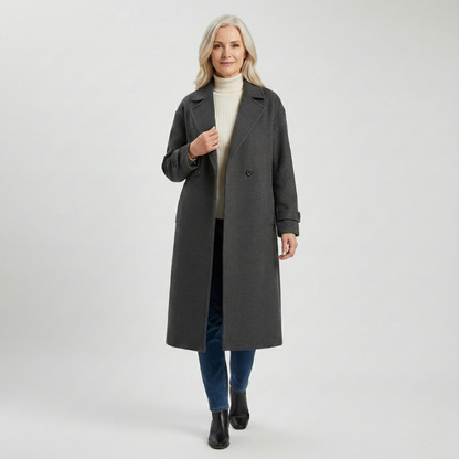 Elora - Longline Luxe Coat — 1
