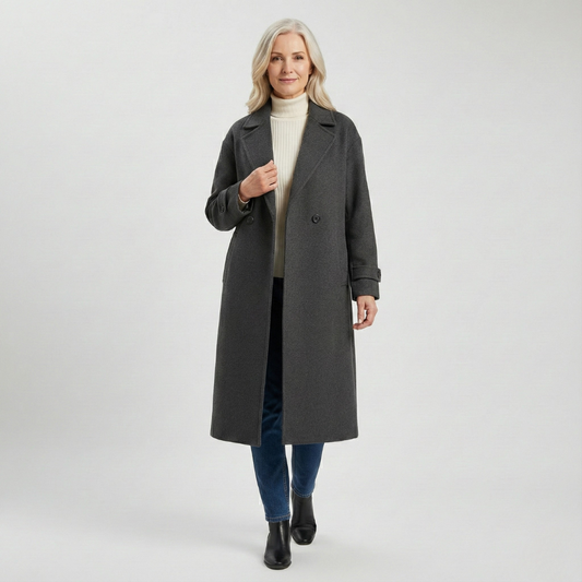 Elora - Longline Luxe Coat — 1