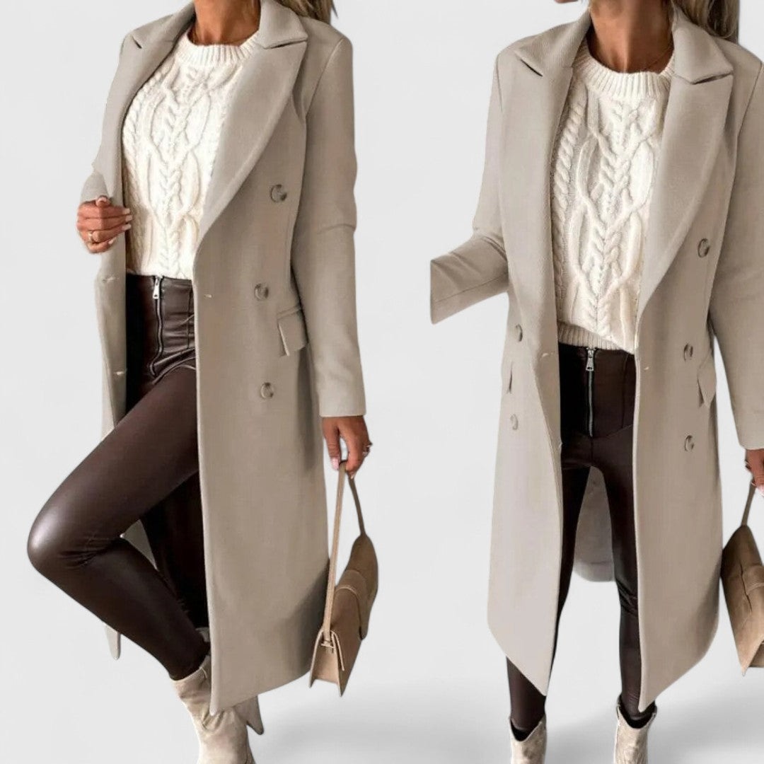 Hazel - Elegant Longline Coat — 3
