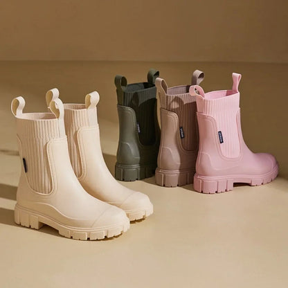Émilie – Bottes de pluie femme avec tige élastique — 4