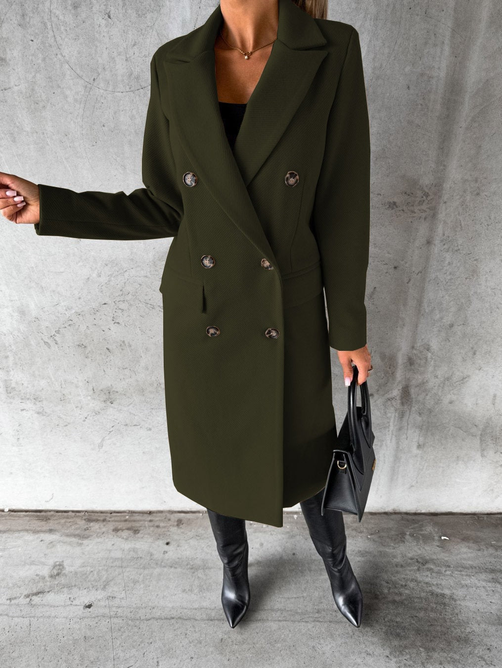 Jolie - Timeless Longline Coat — 7