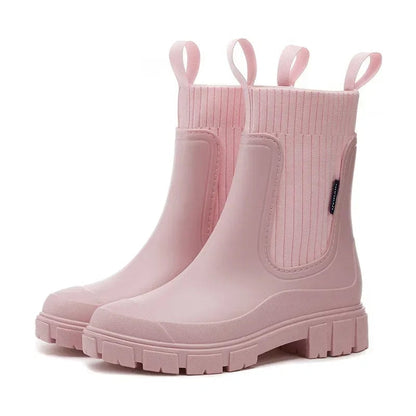 Émilie – Bottes de pluie femme avec tige élastique — 9