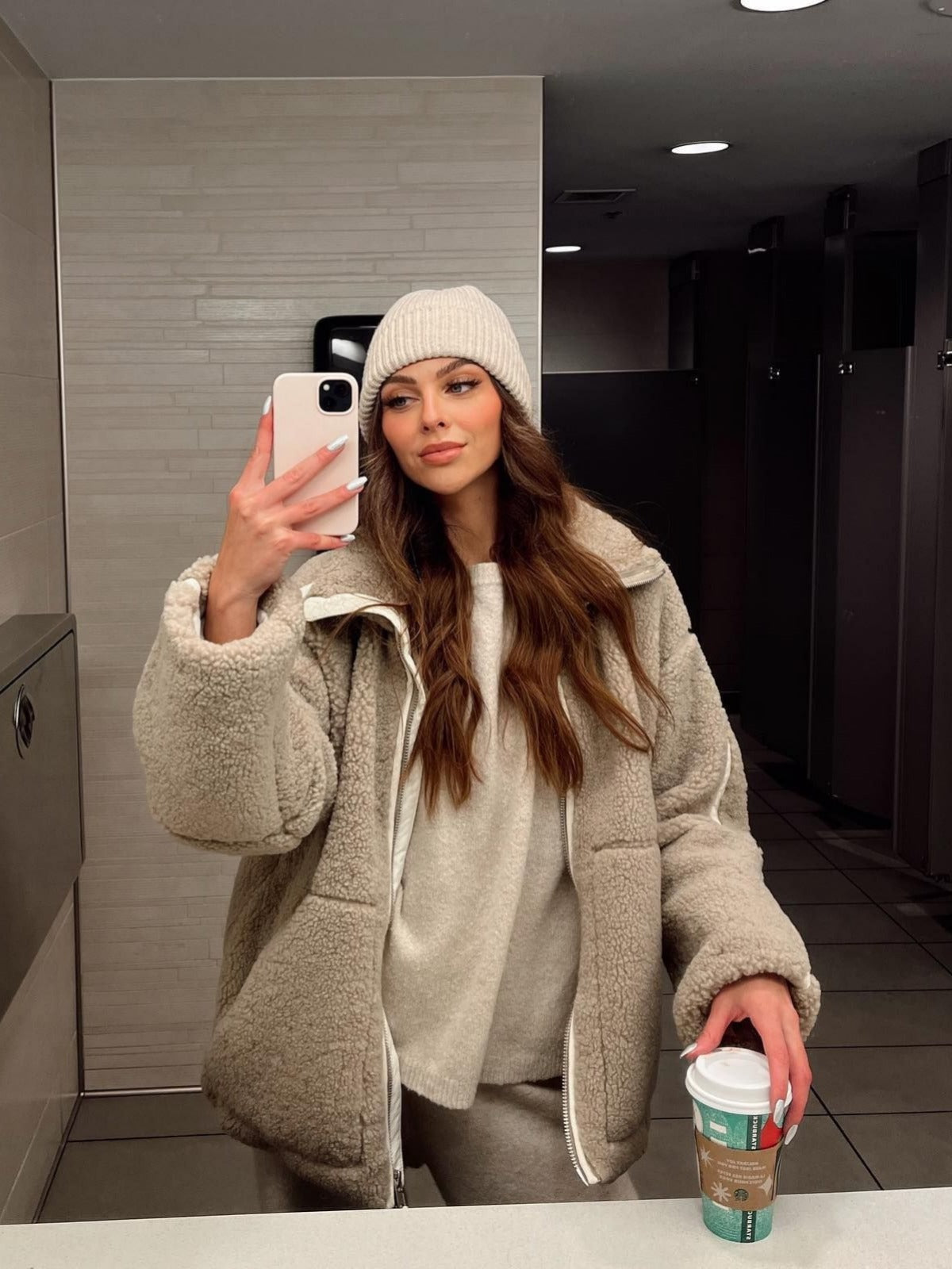 Daniela | Chaqueta polar oversize para mujer con tejido cálido — 5