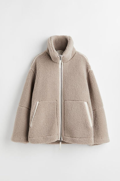 Daniela | Chaqueta polar oversize para mujer con tejido cálido — 4