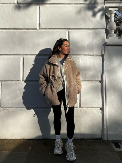 Daniela | Chaqueta polar oversize para mujer con tejido cálido — 7