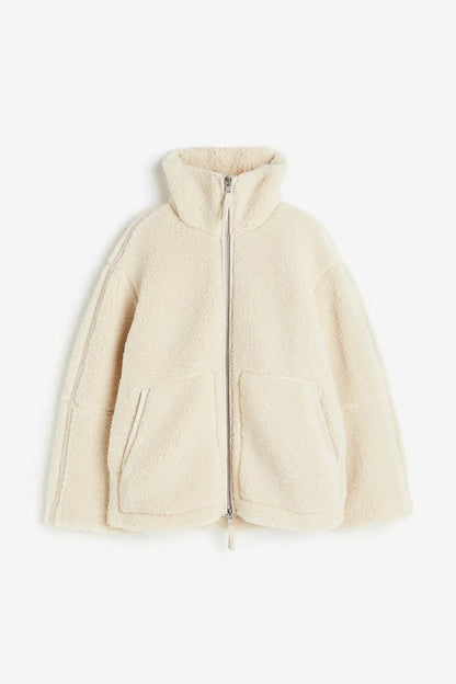 Daniela | Chaqueta polar oversize para mujer con tejido cálido — 3