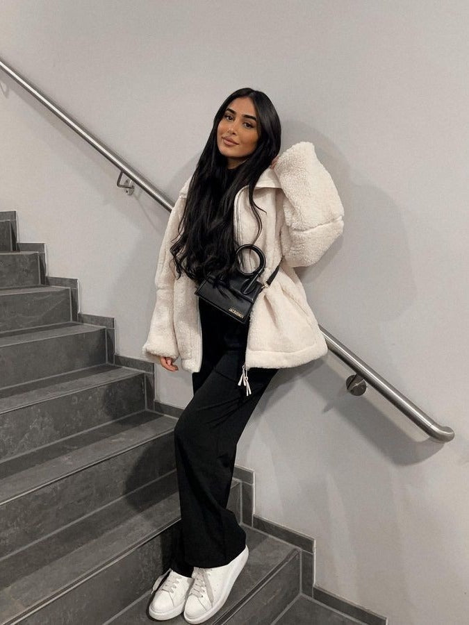 Daniela | Chaqueta polar oversize para mujer con tejido cálido — 6