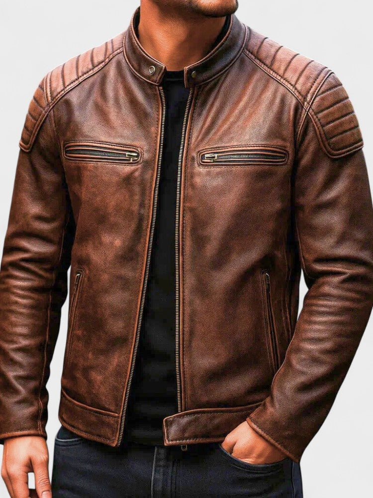 Troels | veste en cuir premium — 2