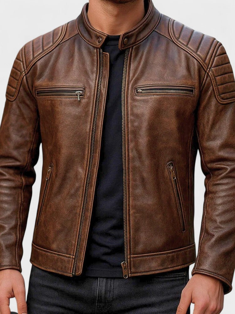 Troels | veste en cuir premium — 3