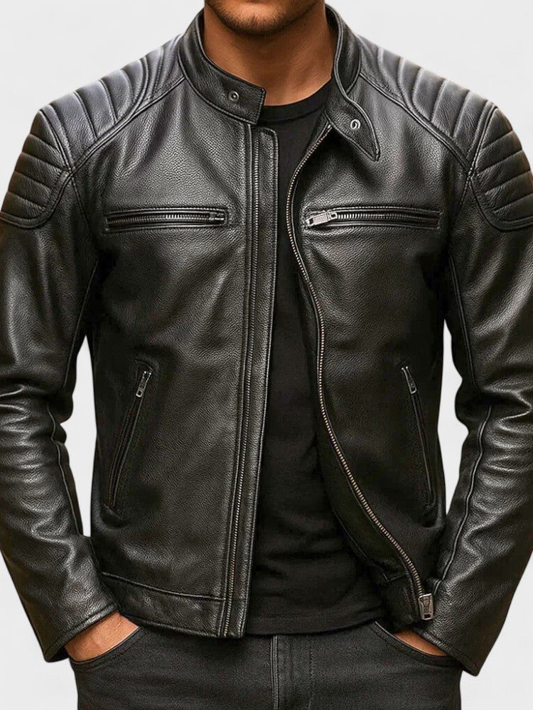 Troels | veste en cuir premium — 7