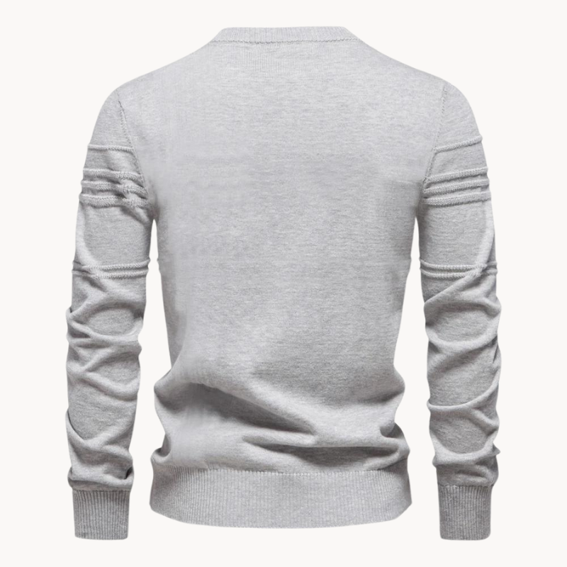 Beeckhoven™ | Pull en Coton pour Homme avec Design Rayé — 6