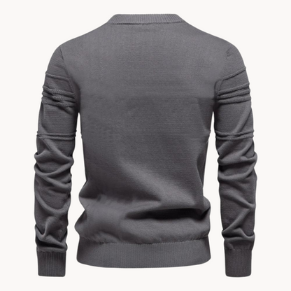 Beeckhoven™ | Pull en Coton pour Homme avec Design Rayé — 7