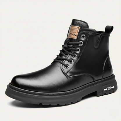 The Lipari Men’s Durable Non Slip Leather Ankle Boots — 4
