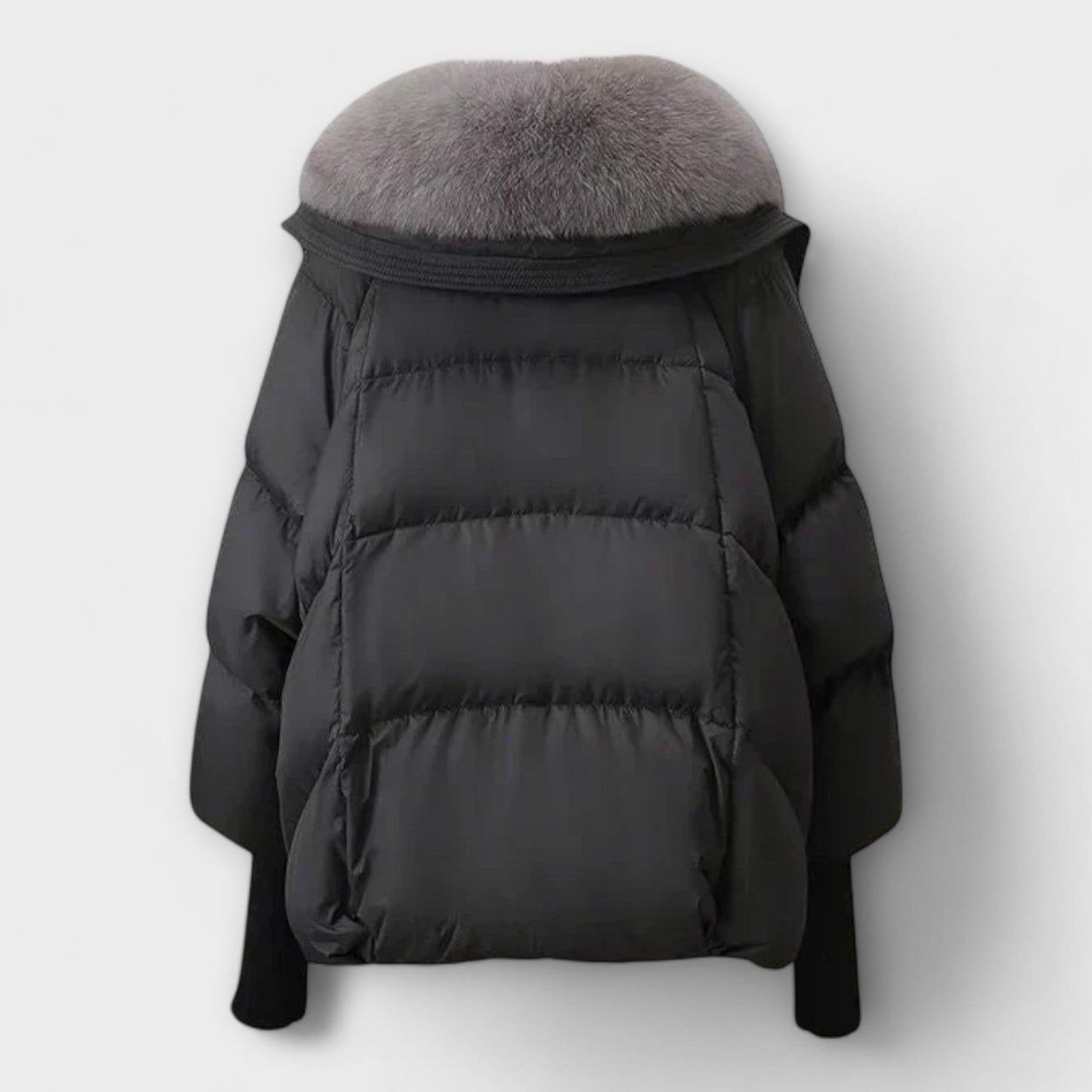 Lucyna – Elegant Jacket with Faux Fur — 2