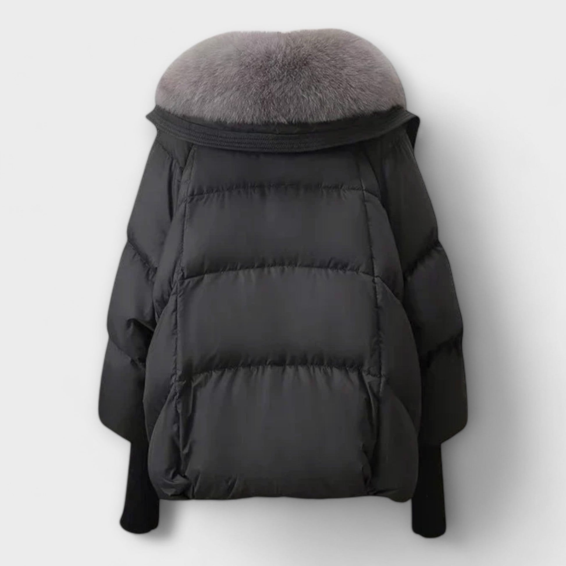 Lucyna – Elegant Jacket with Faux Fur — 2