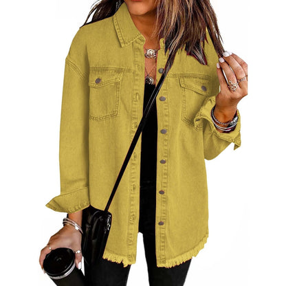Eleanor - Casual Layering Denim Jacket — 16
