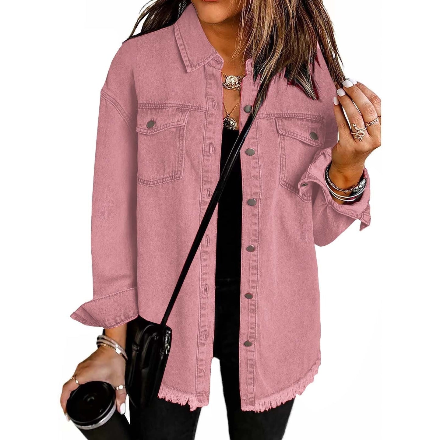 Eleanor - Casual Layering Denim Jacket — 10