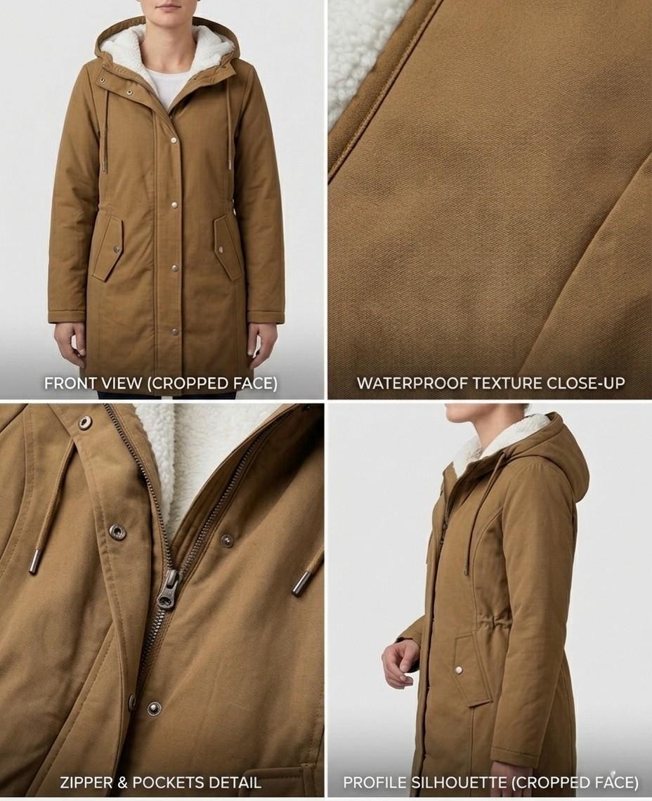 MOREAU LYON | PARKA D'HIVER DOUBLÉE EN POLAIRE POUR FEMMES — 21