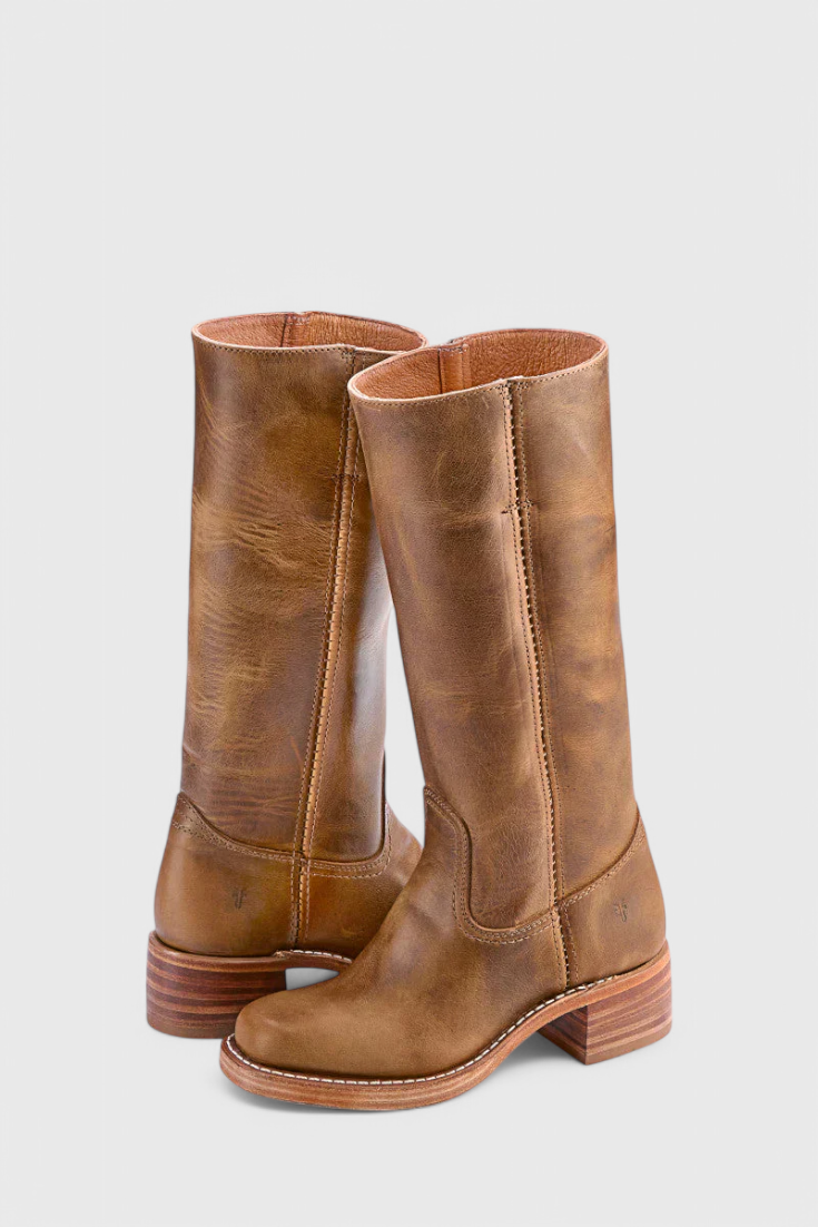 Bottes Hautes Clara en Cuir PU — 9