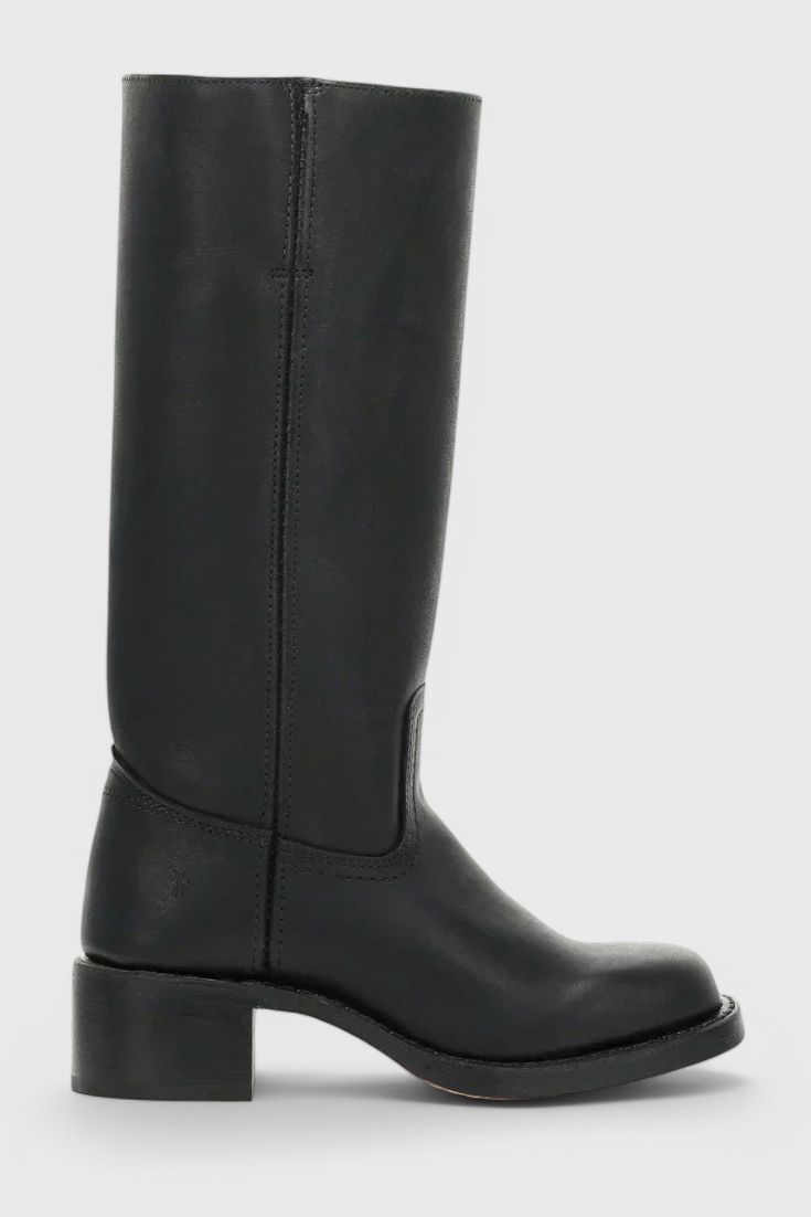 Bottes Hautes Clara en Cuir PU — 1
