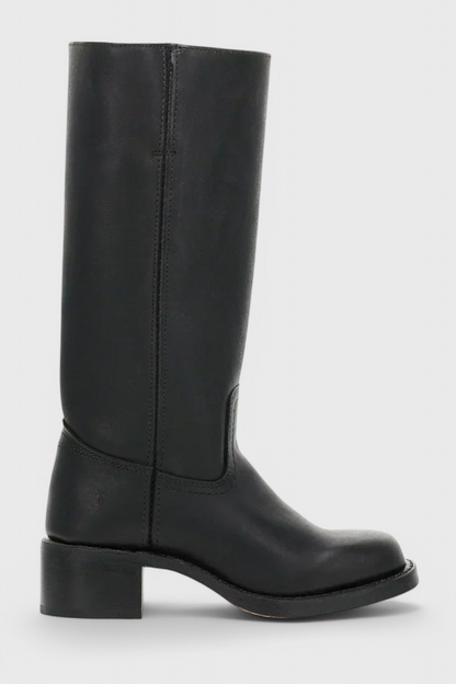 Bottes Hautes Clara en Cuir PU — 1