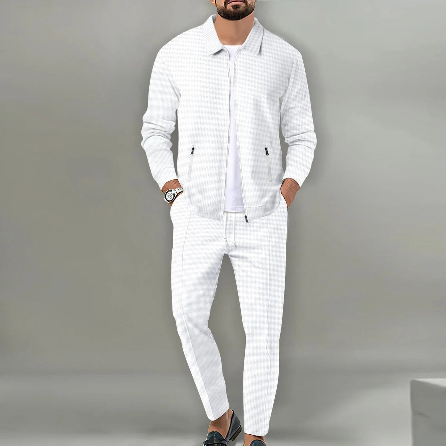 Le Set en Lin de Cornwall – Chemise d'Été & Pantalons pour Hommes — 5