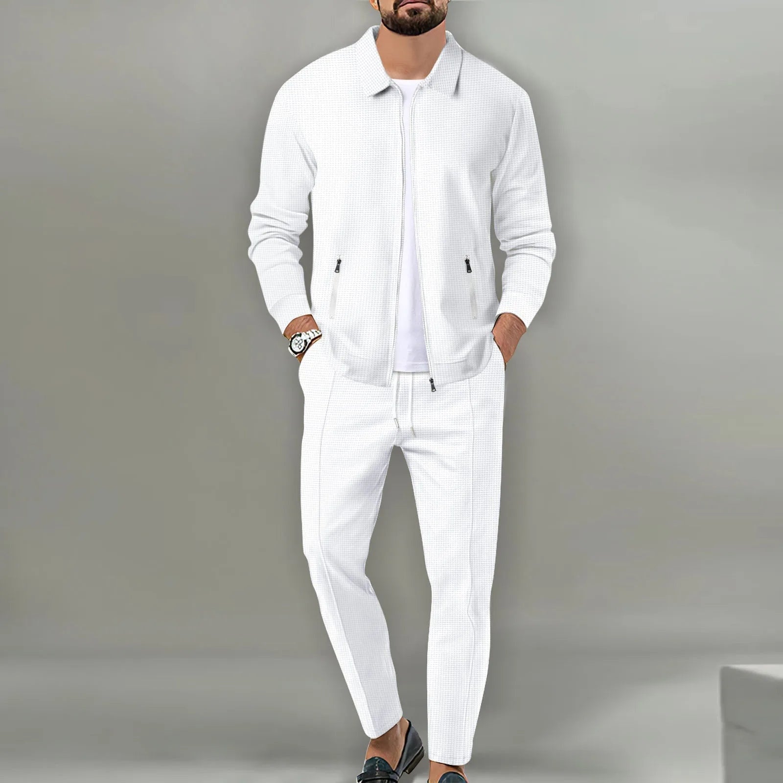 Le Set en Lin de Cornwall – Chemise d'Été & Pantalons pour Hommes — 5