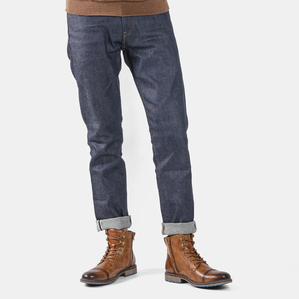 The Derbyshire Men's Rugged Adventure Outdoor Leather Boots — 3