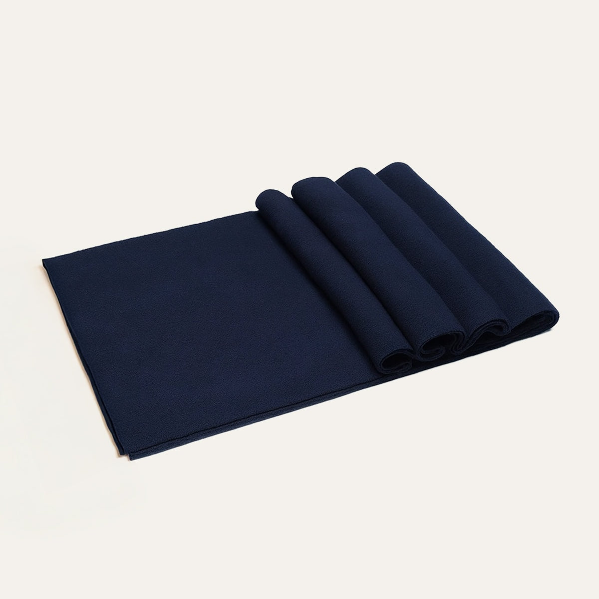 The Montmartre Cashmere Merino Scarf for Men - Navy Blue — 1