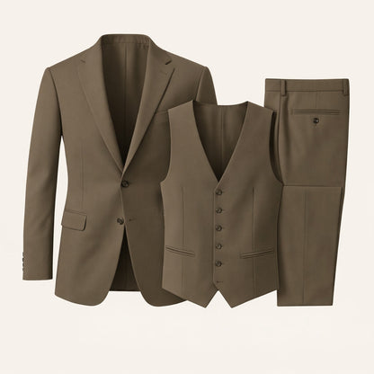Le Costume Slim Fit 3 Pièces Silverwood pour Homme – Ensemble Élégant Blazer, Gilet & Pantalon — 5